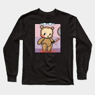 Killer Teddy Bear Long Sleeve T-Shirt